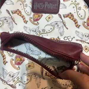 Harry Potter White and Burgundy Backpack